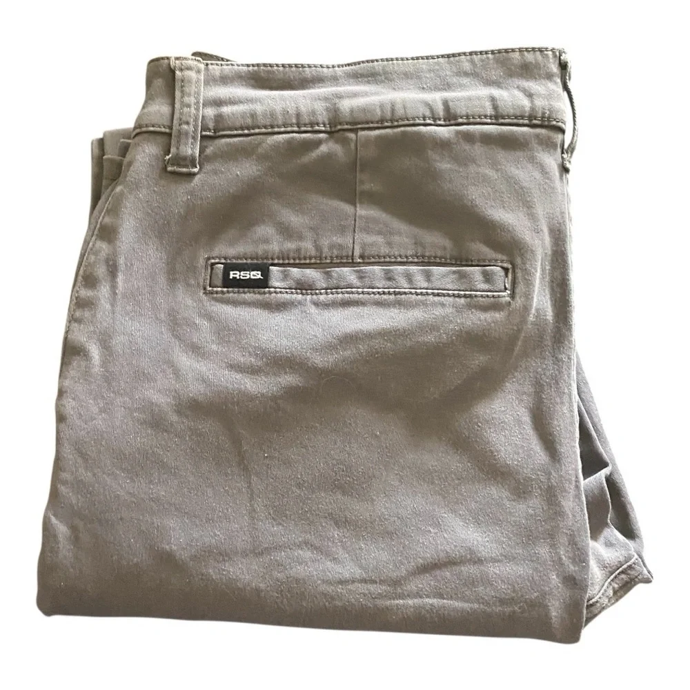 TILLYS-RSQ-MENS GRAY CHINOS-SIZE 34x32